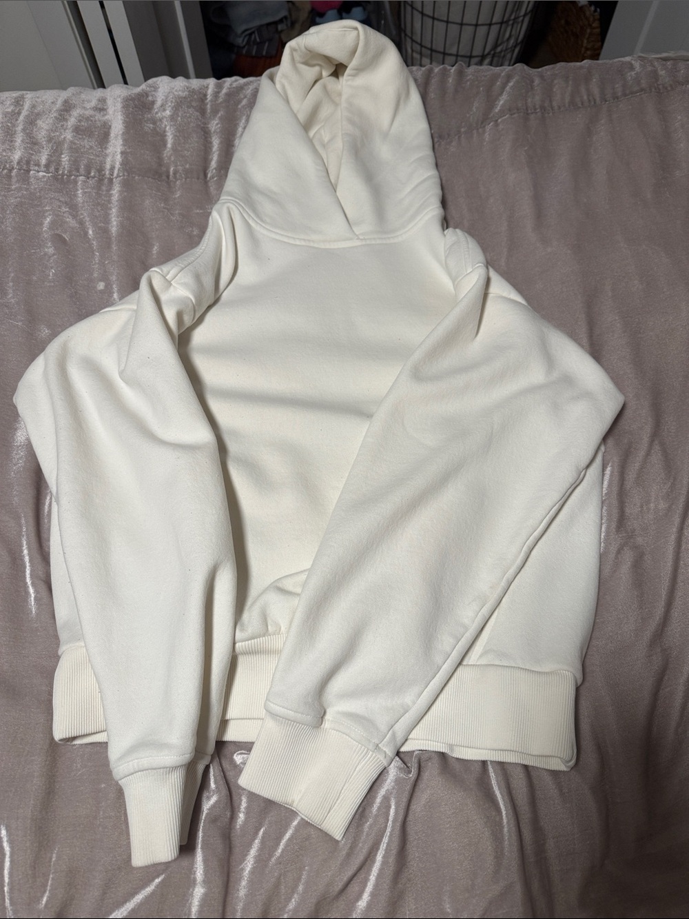 Zella White Hoodie